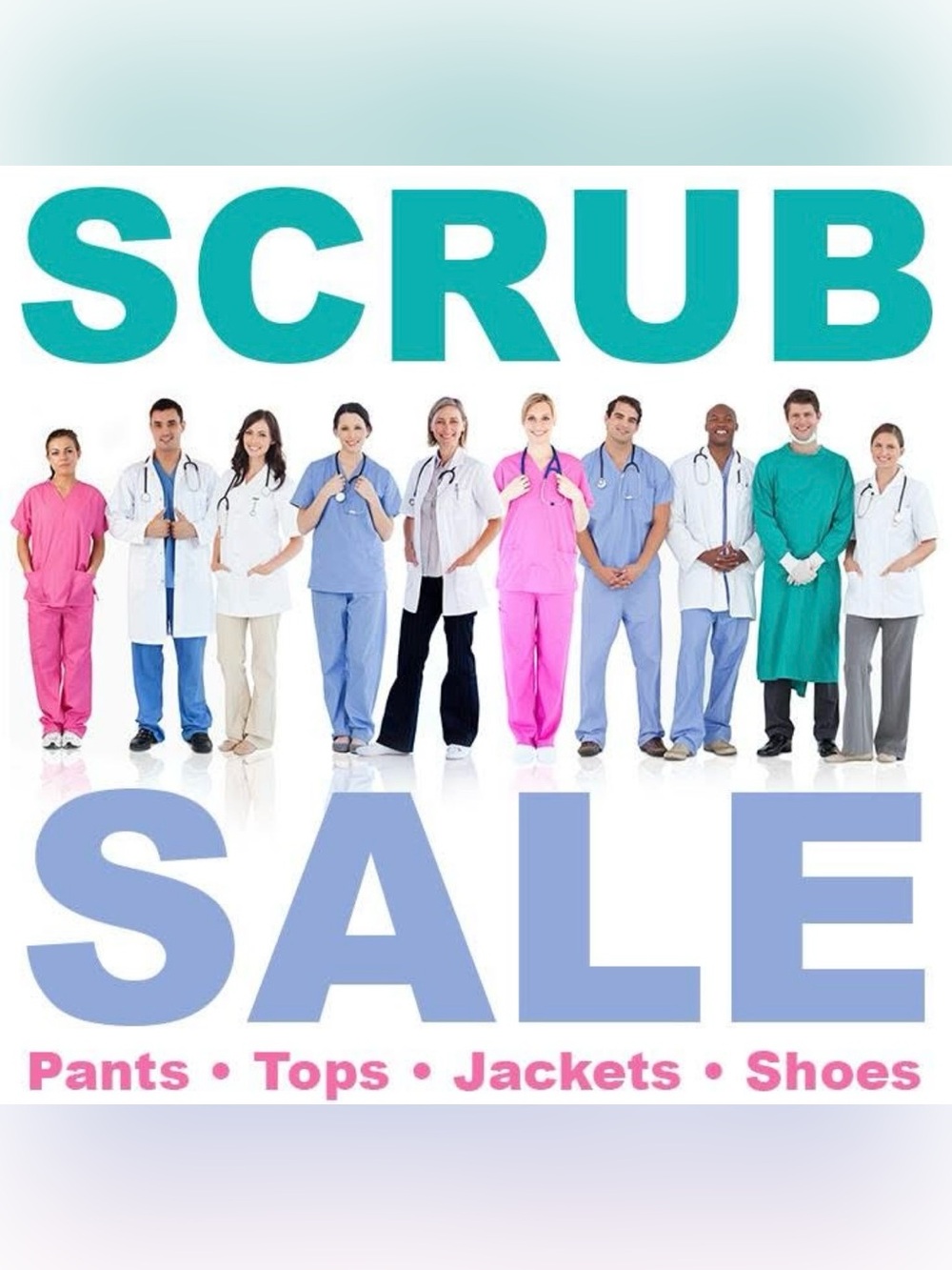 5O% OFF Happy Nurses Week! ❤️🩺 Ladies Scrubs🩺❤️